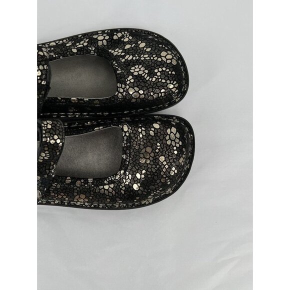 ALEGRIA Belle Gold Mosaic Mary Jane Comfort Shoe Size EU 39 US 9 BEL-780 - Picture 9 of 13